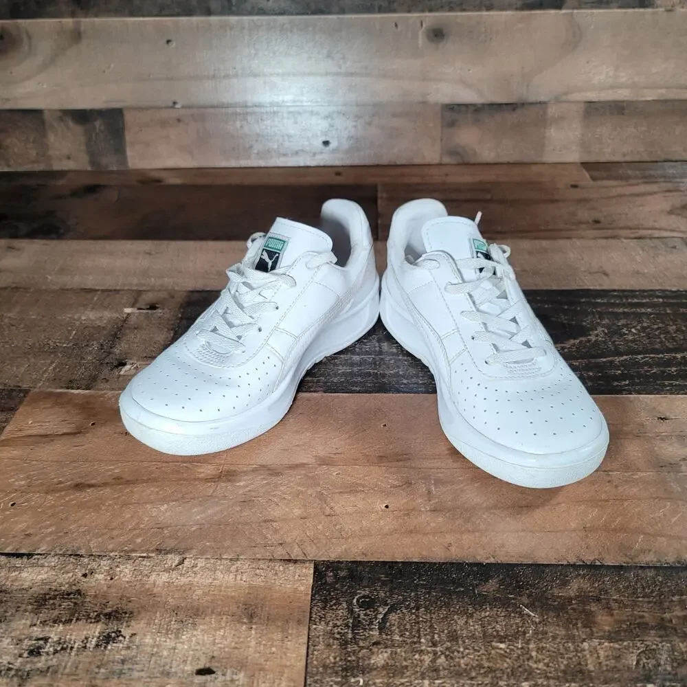 Puma Sz US3/UK2/EUR34.5 GV Special Jr Big Kids Classic Sneakers Shoes White